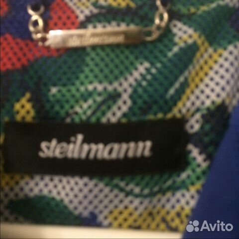 Плащ, Steilmann, Германия, р-Р 46, синий