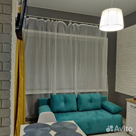 

Квартира-студия, 36 м², 2 кровати
