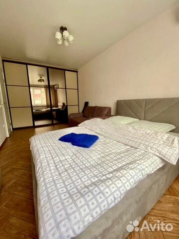 

1-к. квартира, 37 м², 2 кровати