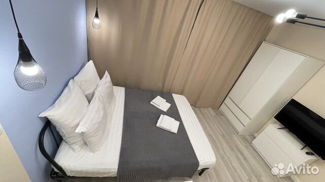 

Квартира-студия, 28 м², 1 кровать