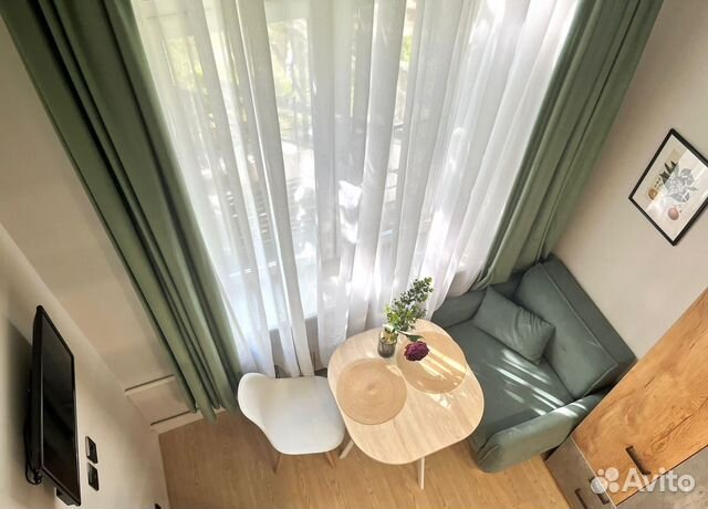 

Квартира-студия, 17 м², 2 кровати