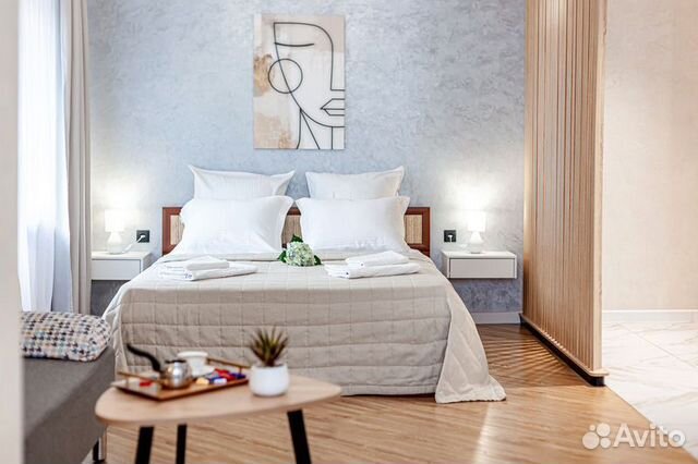 

Квартира-студия, 47 м², 2 кровати