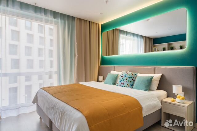 

Квартира-студия, 27 м², 1 кровать