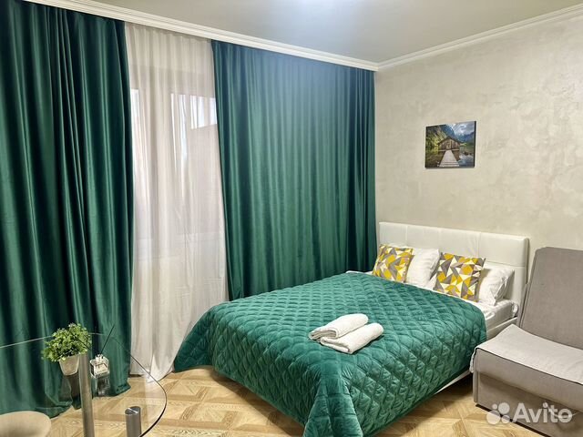 

Квартира-студия, 35 м², 1 кровать