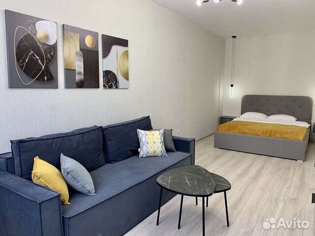 

1-к. квартира, 44 м², 2 кровати