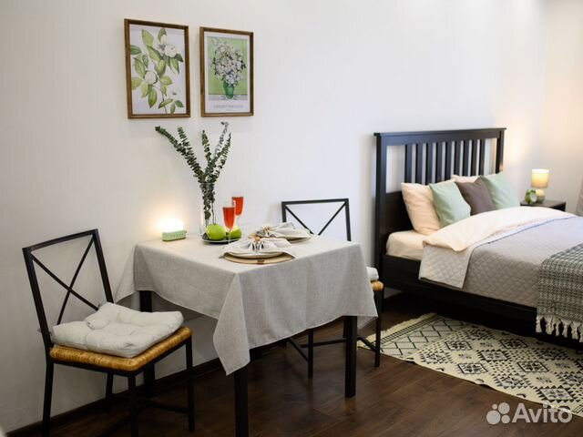 

Квартира-студия, 36 м², 1 кровать