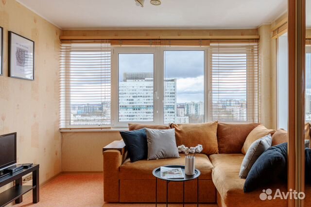 

1-к. квартира, 40 м², 2 кровати