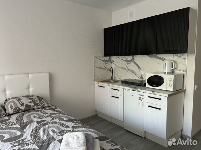 

Квартира-студия, 27 м², 2 кровати