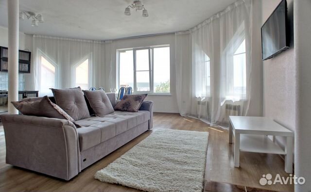 

1-к. квартира, 80 м², 3 кровати