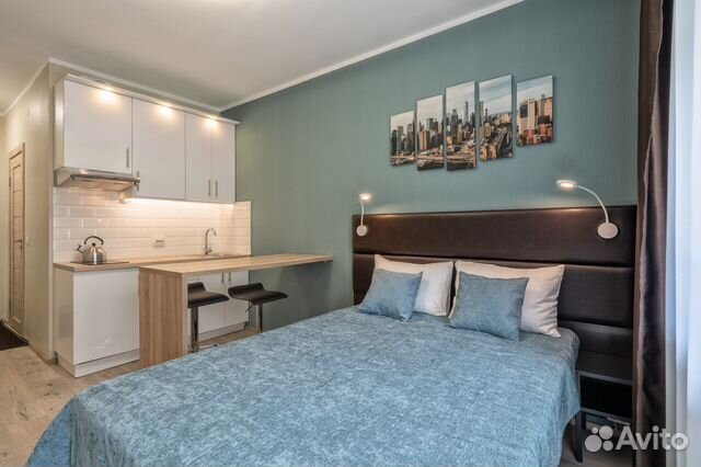 

Квартира-студия, 23 м², 1 кровать