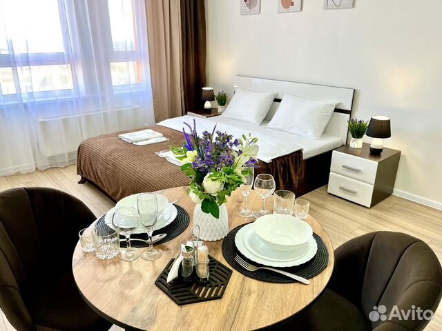 

Квартира-студия, 23 м², 1 кровать