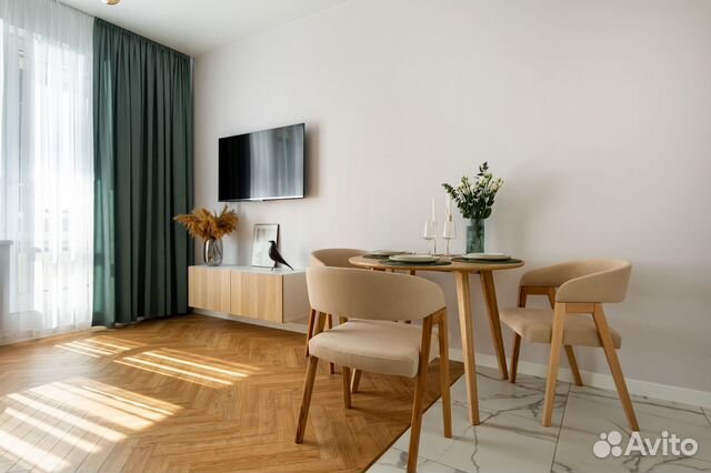 

1-к. квартира, 45 м², 2 кровати