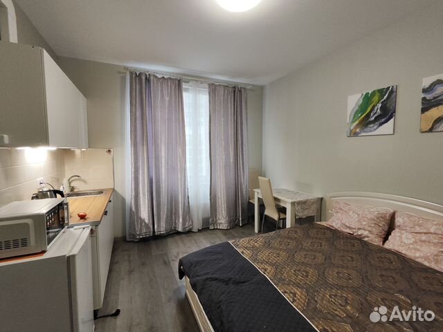 

Квартира-студия, 23 м², 1 кровать