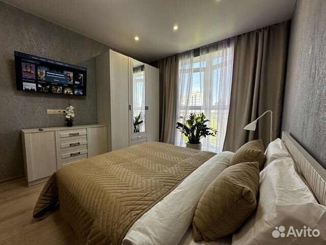 

1-к. квартира, 40 м², 2 кровати