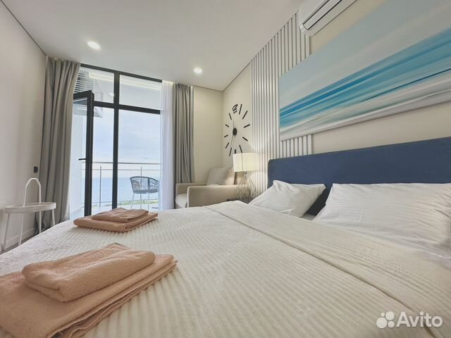 

Квартира-студия, 32 м², 2 кровати