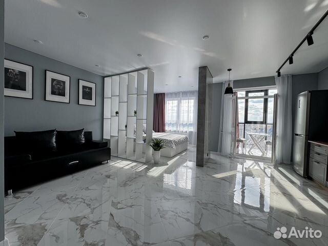 

Квартира-студия, 44 м², 2 кровати