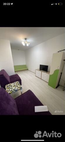 

1-к. квартира, 38 м², 3 кровати