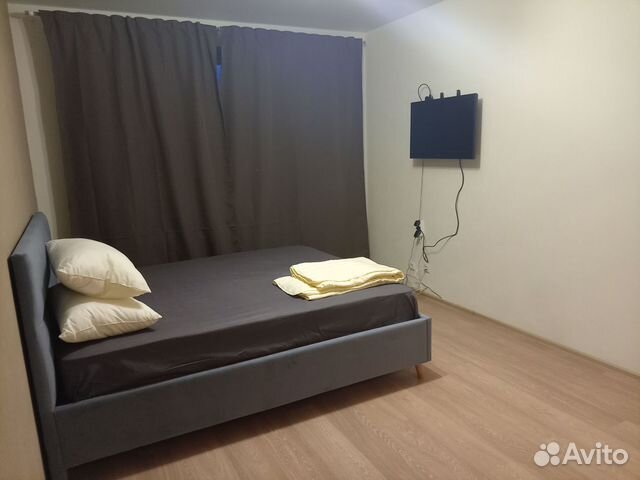 

1-к. квартира, 46 м², 2 кровати