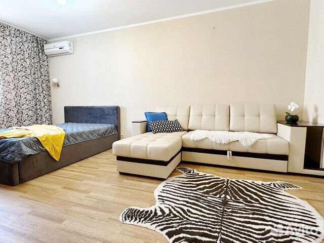 

1-к. квартира, 38 м², 2 кровати