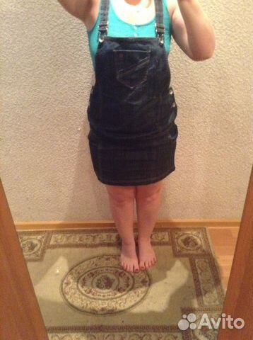 Сарафан джинсовый для беременных 44-46 Сарафан джинсовый для беременных 44-46