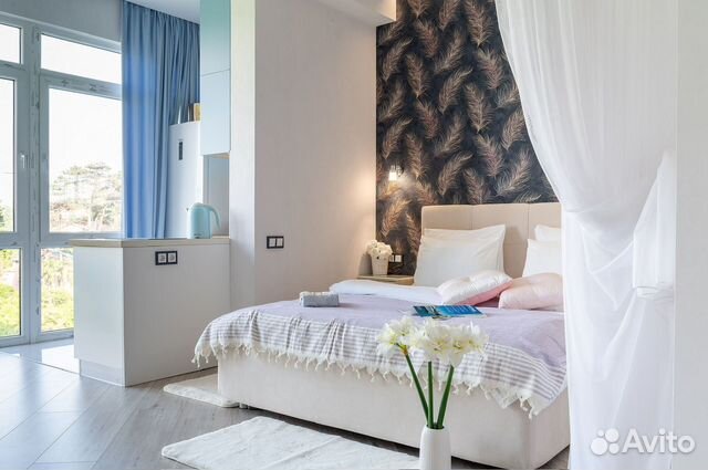 

1-к. квартира, 45 м², 2 кровати