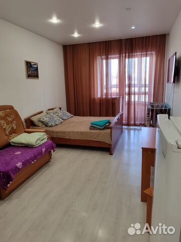 

Квартира-студия, 33 м², 2 кровати