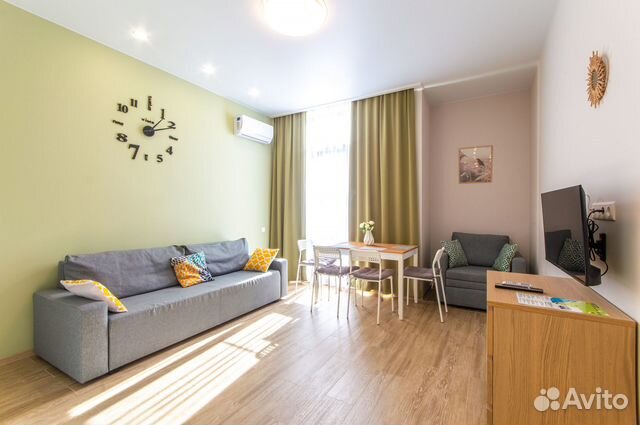 

1-к. квартира, 36 м², 3 кровати