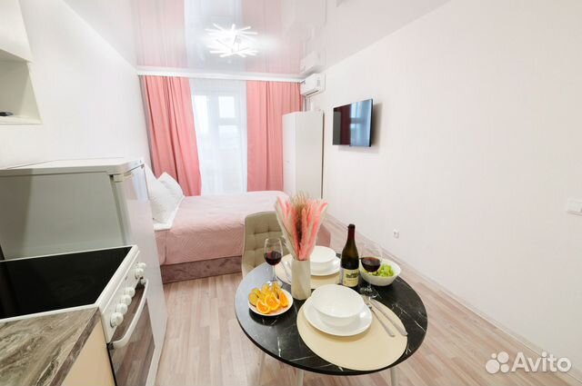 

Квартира-студия, 24 м², 2 кровати