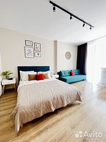 

1-к. квартира, 43 м², 3 кровати