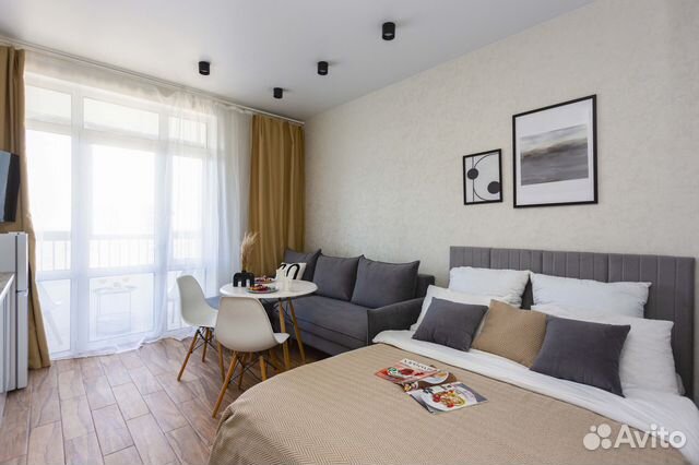 

Квартира-студия, 25 м², 2 кровати