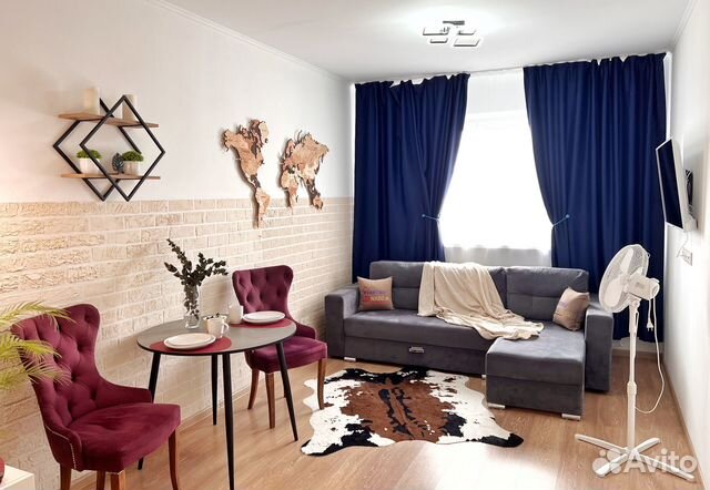 

1-к. квартира, 41 м², 4 кровати