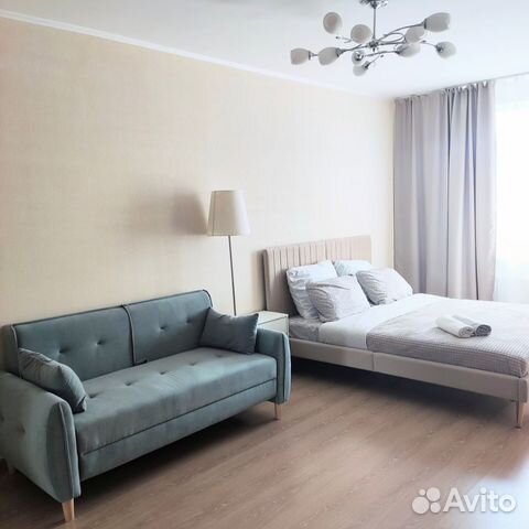 

1-к. квартира, 38 м², 2 кровати