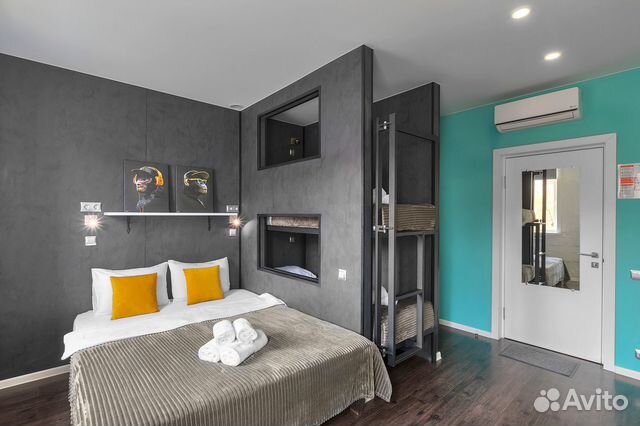 

Квартира-студия, 18 м², 2 кровати
