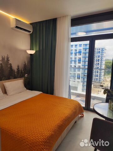 

Квартира-студия, 17,2 м², 2 кровати