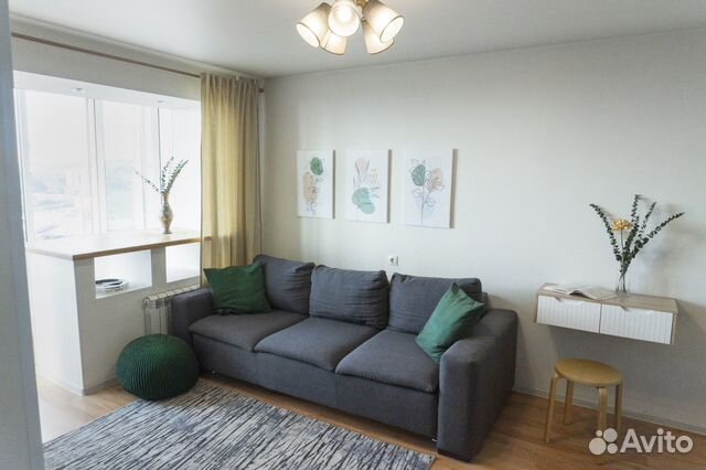 

2-к. квартира, 49 м², 2 кровати