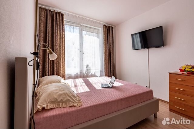 

1-к. квартира, 38 м², 1 кровать