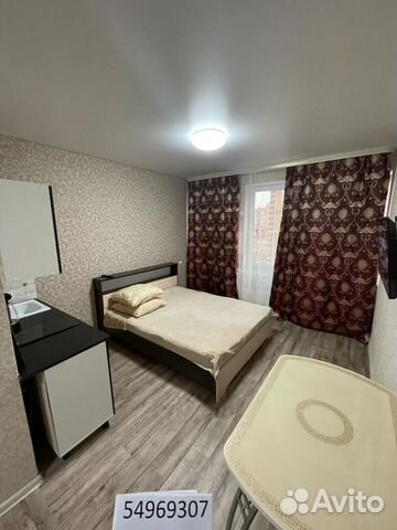 

Квартира-студия, 32 м², 2 кровати