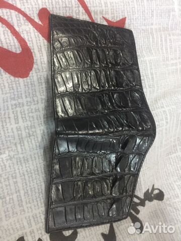 Кошелёк из крокодила