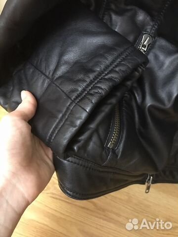 Куртка мужская кожаная