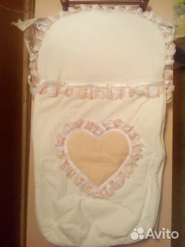 Конверт трикотажный, новый