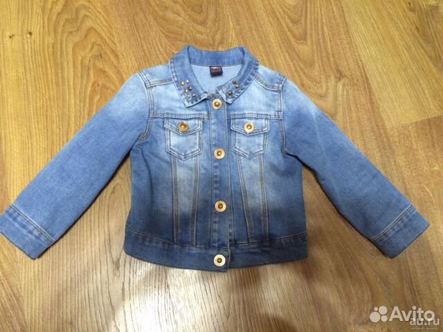 Джинсовая куртка для девочки zara