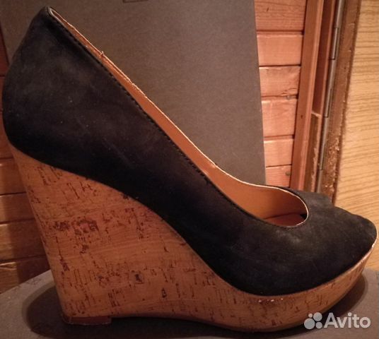 Туфли на танкетке zenux Туфли на танкетке zenux