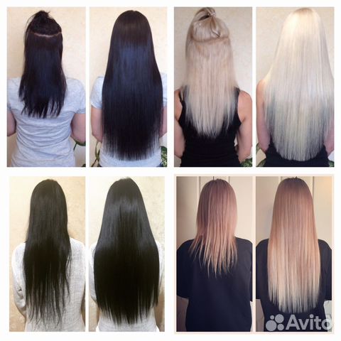 Наращивание волос. Микрокапсулы. ккоррекция