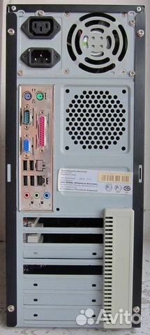 Компьютер AMD 2 ядра, память 2Gb DDR2. Доставка