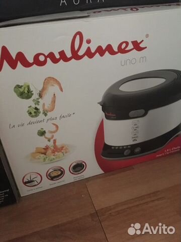 Новая Фритюрница moulinex UNO M stainless steel AF Новая Фритюрница moulinex UNO M stainless steel AF