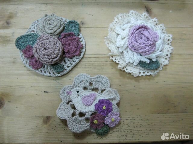 Брошь в стиле бохо, разные