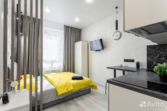 

Квартира-студия, 15 м², 1 кровать