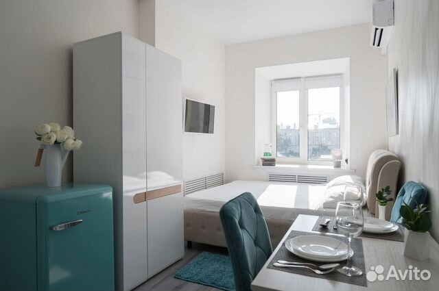 

Квартира-студия, 18 м², 1 кровать