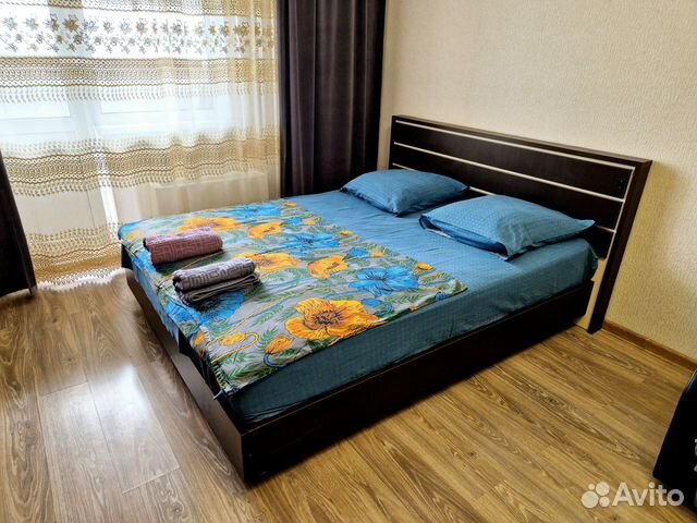 

1-к. квартира, 45 м², 2 кровати
