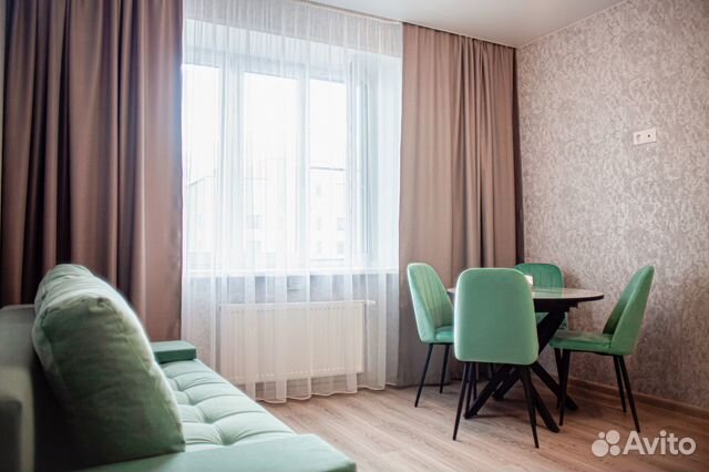 

1-к. квартира, 41 м², 2 кровати